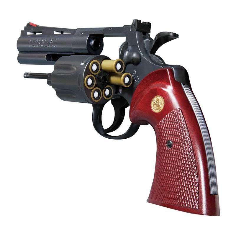 クラウンモデル コルト パイソン 4インチ ブラック ウッドタイプ クラウンモデル コルト パイソン 4インチ ブラック ウッドタイプ