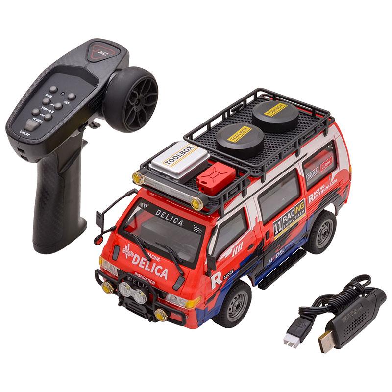 HiTEC（ハイテック） 【7月発売予定】APECAR 1/24 4WD RCカー デリカ