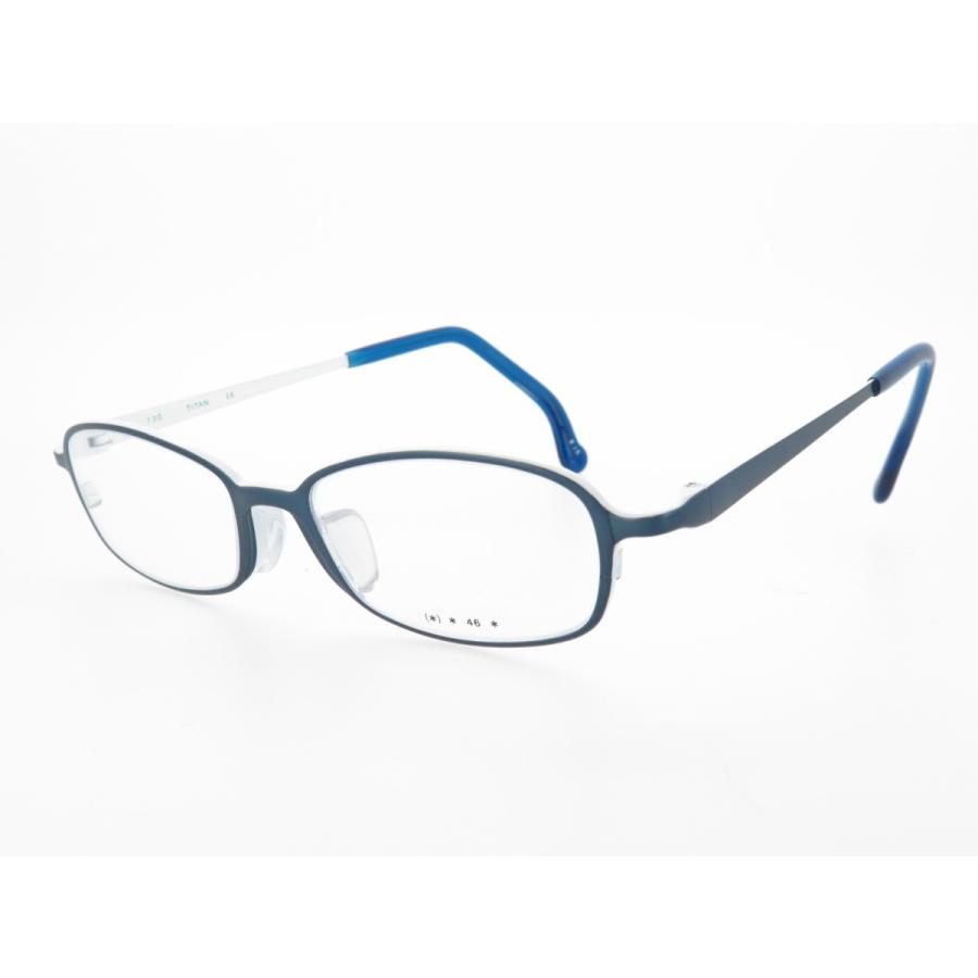 KOKI Kids 子供用 メガネフレーム チタン J61 #15 ブルー/ホワイト  