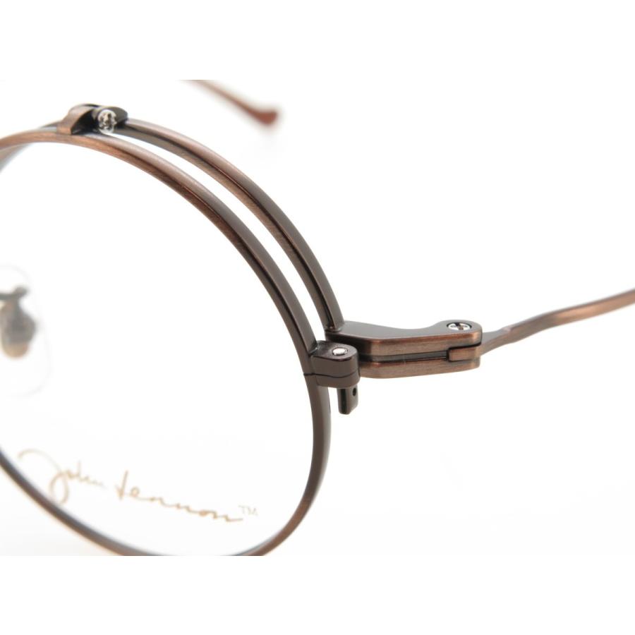 John Lennon ジョンレノン 丸型 単式跳ね上げ メガネフレーム 日本製 John Lennon ジョンレノン 丸型 単式跳ね上げ メガネフレーム 日本製