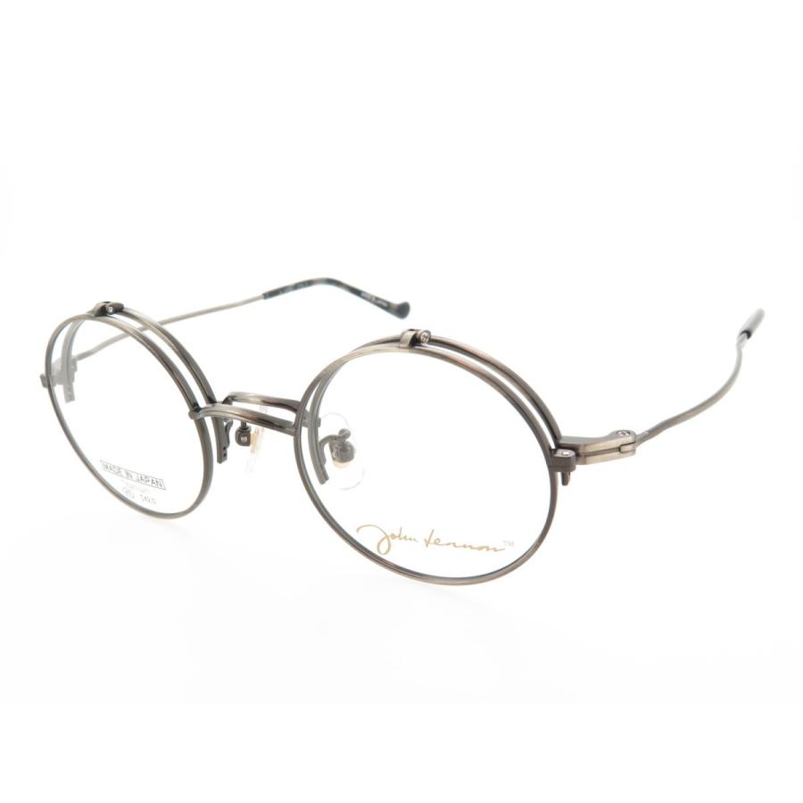 John Lennon ジョンレノン 丸型 単式跳ね上げ メガネフレーム 日本製 John Lennon ジョンレノン 丸型 単式跳ね上げ メガネフレーム 日本製