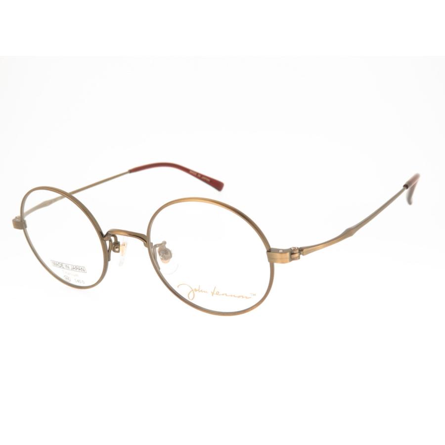 John Lennon ジョンレノン メガネ 日本製 ラウンド型 メタル JL1085