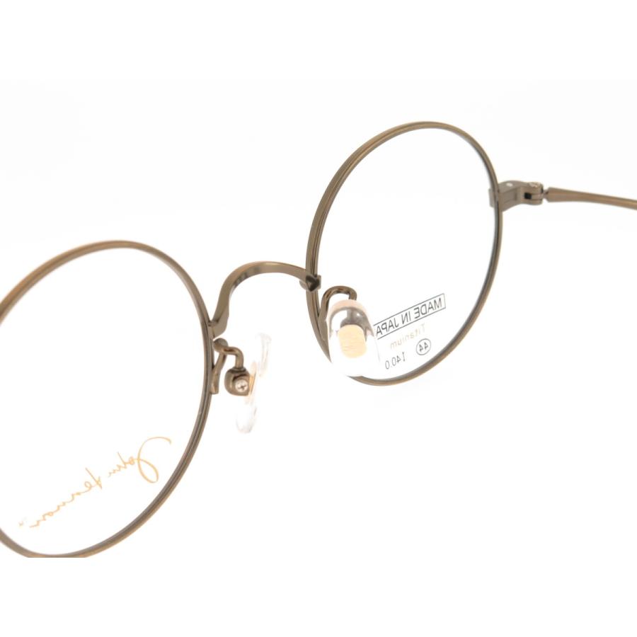 ビンテージ★John Lennon着用 ジョンレノン タイプ ラウンド John Lennon ジョンレノン メガネ 日本製 ラウンド型 メタル JL1085