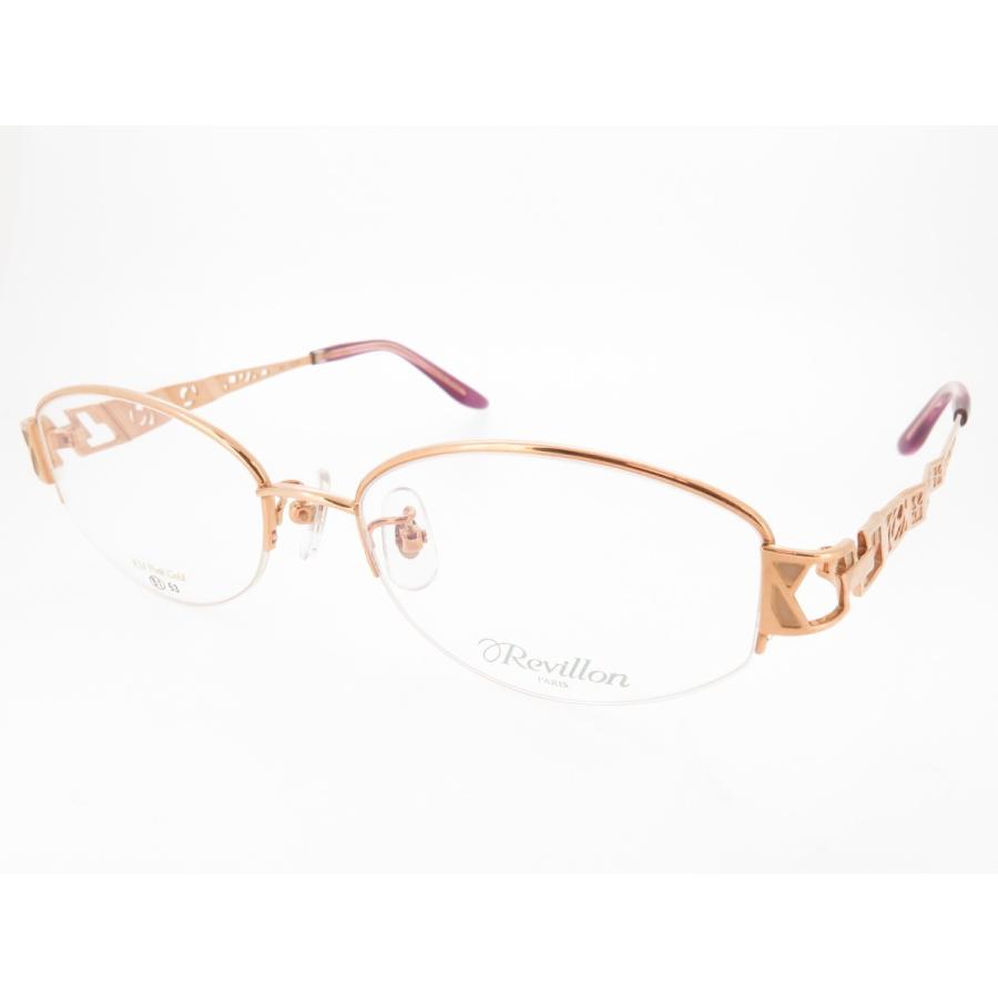 金無垢 K18PG ピンクゴールド レディース ハーフリム Revillon RE157P