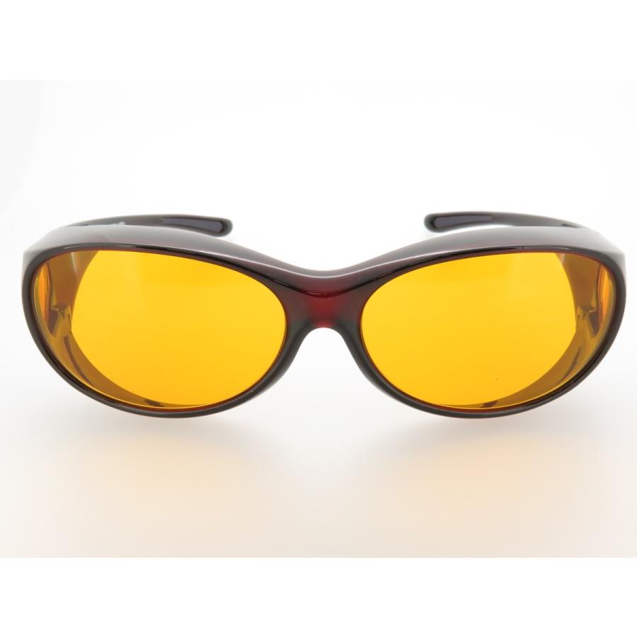 オーバーグラス サングラス CCP400 Viewnal by STG Type-F 小さめサイズ ビューナル 遮光レンズ ダークレッド LY｜star-glasses888｜05