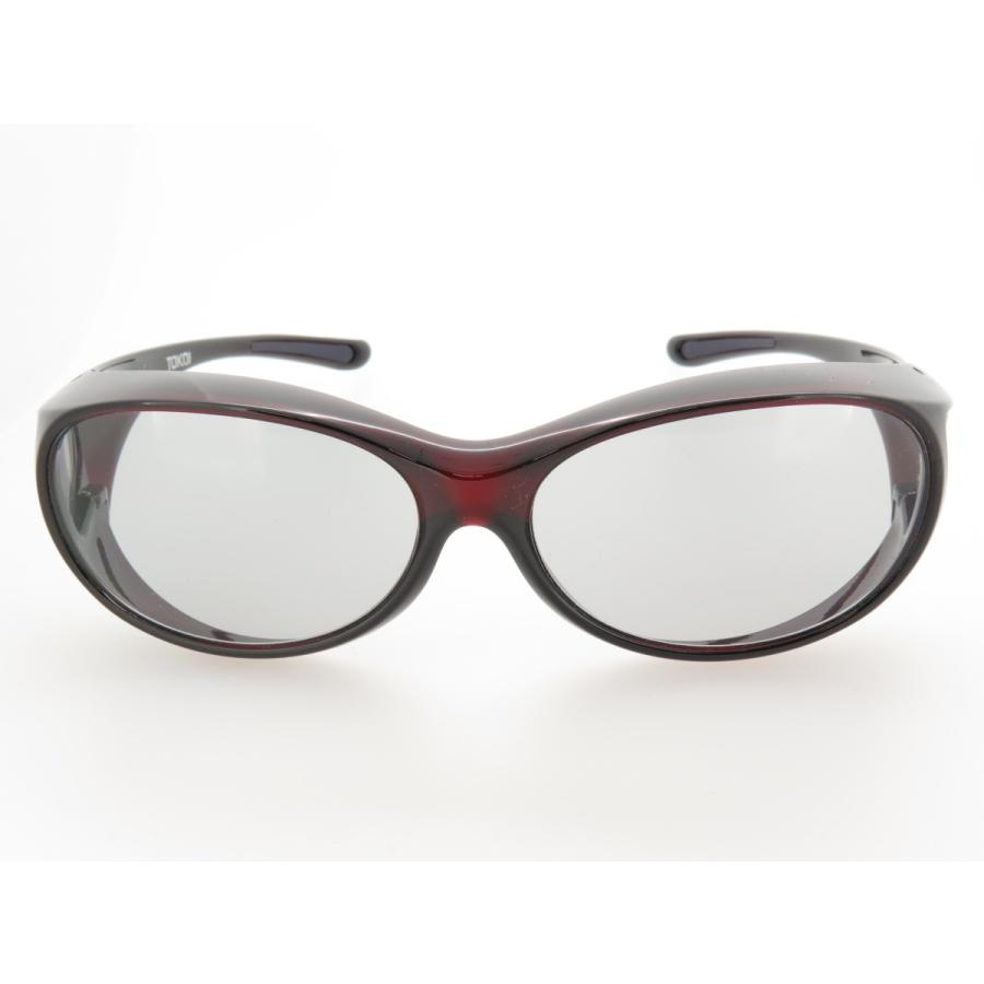 オーバーグラス サングラス CCP400 Viewnal by STG Type-F 小さめサイズ ビューナル 遮光レンズ ダークレッド MG｜star-glasses888｜05