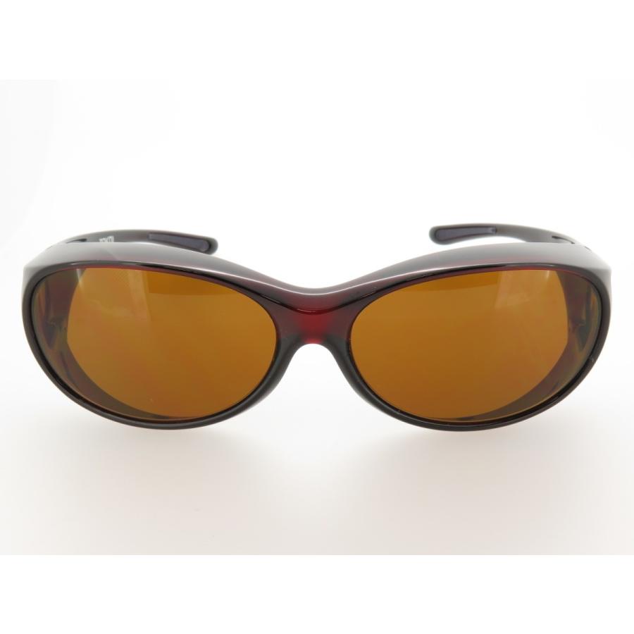 オーバーグラス サングラス CCP400 Viewnal by STG Type-F 小さめサイズ ビューナル 遮光レンズ ダークレッド TR｜star-glasses888｜05