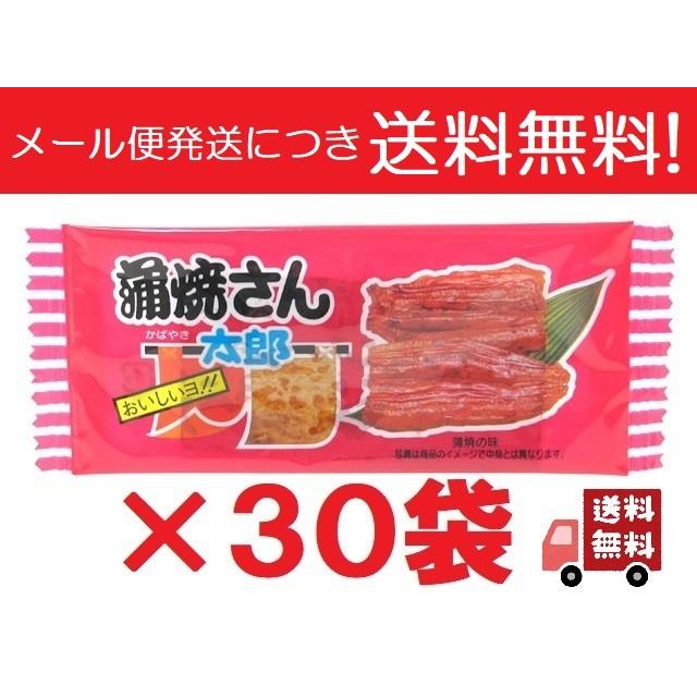 蒲焼さん太郎 1枚×30袋 菓道 送料無料 500 ポイント消化 メール便 発送