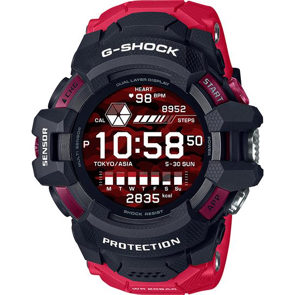 【超新作】 OS Wear PRO G-SQUAD GSW-H1000-1A4JR ジーショック メンズ腕時計 カシオ by 国内正規品 新品 G-SHOCK CASIO Google搭載スマートウオッチ 腕時計