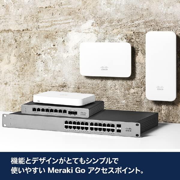 シスコシステムズ (Cisco) Meraki Go Wi-Fiアクセスポイント シスコシステムズ (Cisco) Meraki Go Wi-Fiアクセスポイント