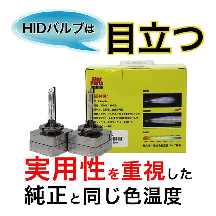 HIDバルブ 35W D3S アウディ A1 H23.01〜H27.05 ハイビーム用 2個セット｜star-parts2｜05