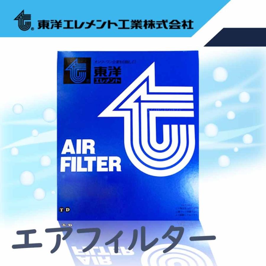 エアフィルター いすず ギガ 型式CYM73用 TO-7856 東洋エレメント
