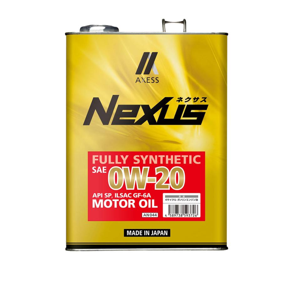 エンジンオイル ホンダ ゼスト 型式je1対応エンジンオイル ネクサスsn 0w 4リットル缶 1缶 Egoil Nex4l H0067 Star Parts 通販 Yahoo ショッピング