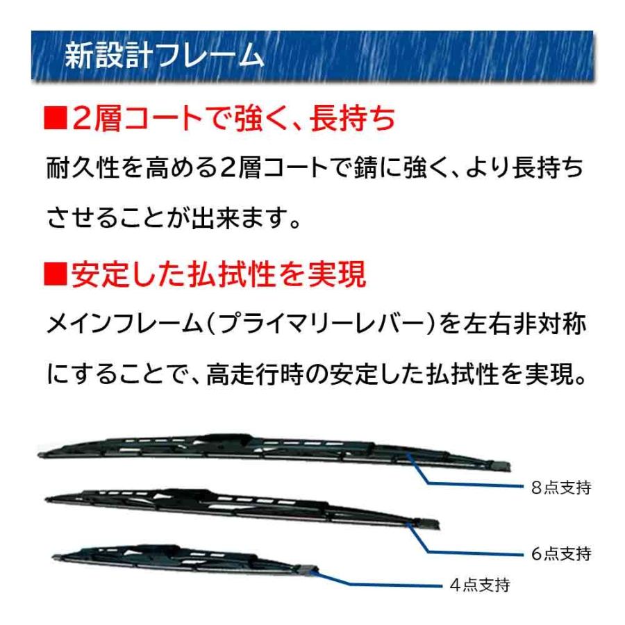 ワイパーブレード モコ MG33S 用 UP50 UP43 ニッサン｜star-parts｜03