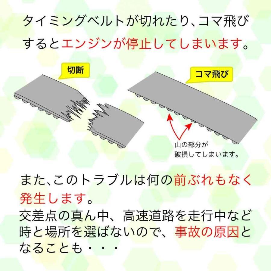 タイミングベルトとファンベルトセット オイルシール・サーモスタット付 スバル インプレッサアネシス GE2 GE3 H20.07〜H23.11用 15点セット｜star-parts｜08