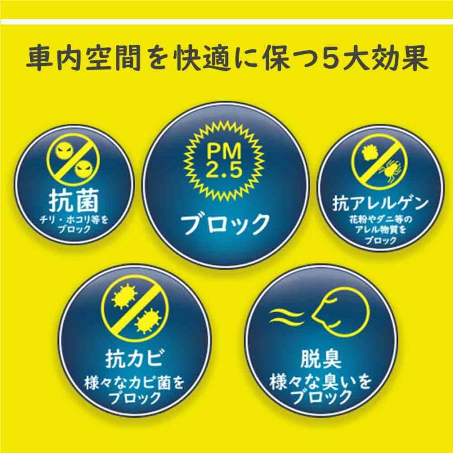 G-PARTS エアコンフィルター　クリーンフィルター トヨタ WiLLVi NCP19用 LA-SC401 活性炭入りタイプ 和興オートパーツ販売｜star-parts｜03