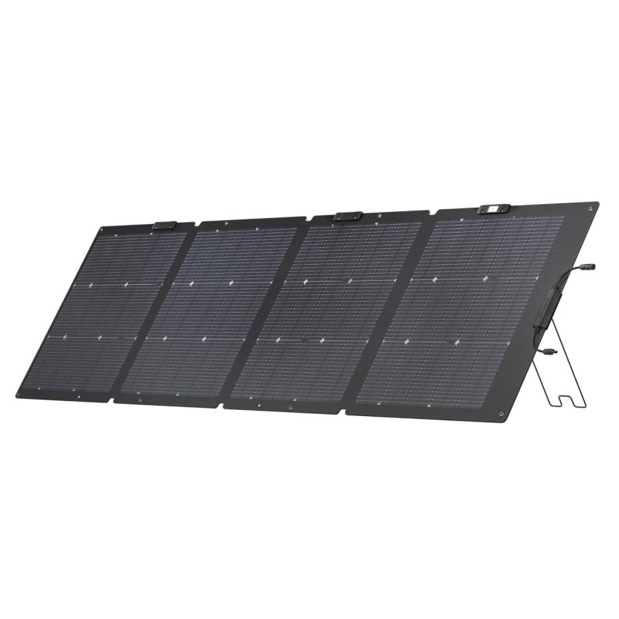 ECOFLOW 220W 両面 ソーラーパネル Gen2 高出力 両面受光型 ソーラー  