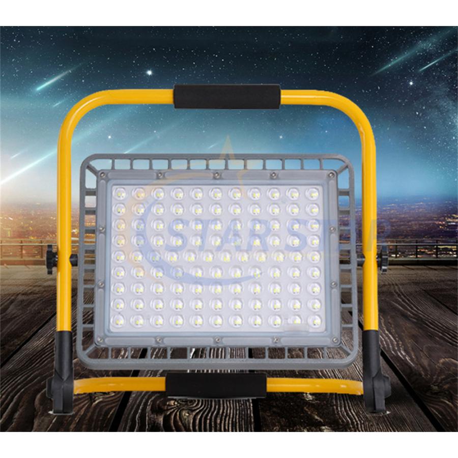 LED投光器 ポータブル投光器 充電式 100/200/300/400W 作業灯 高 LED投光器 ポータブル投光器 充電式 100/200/300/400W 作業灯 高