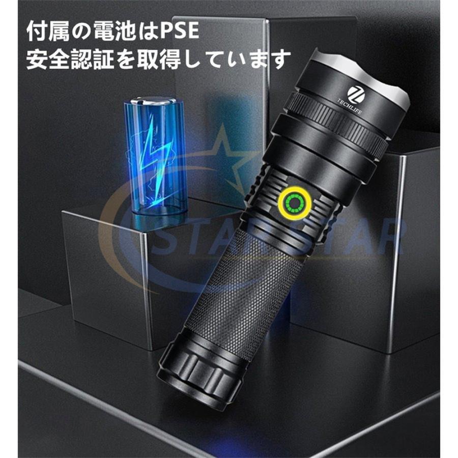 1点限り‼️】LED 充電式ワークライト 内蔵バッテリー 懐中電灯