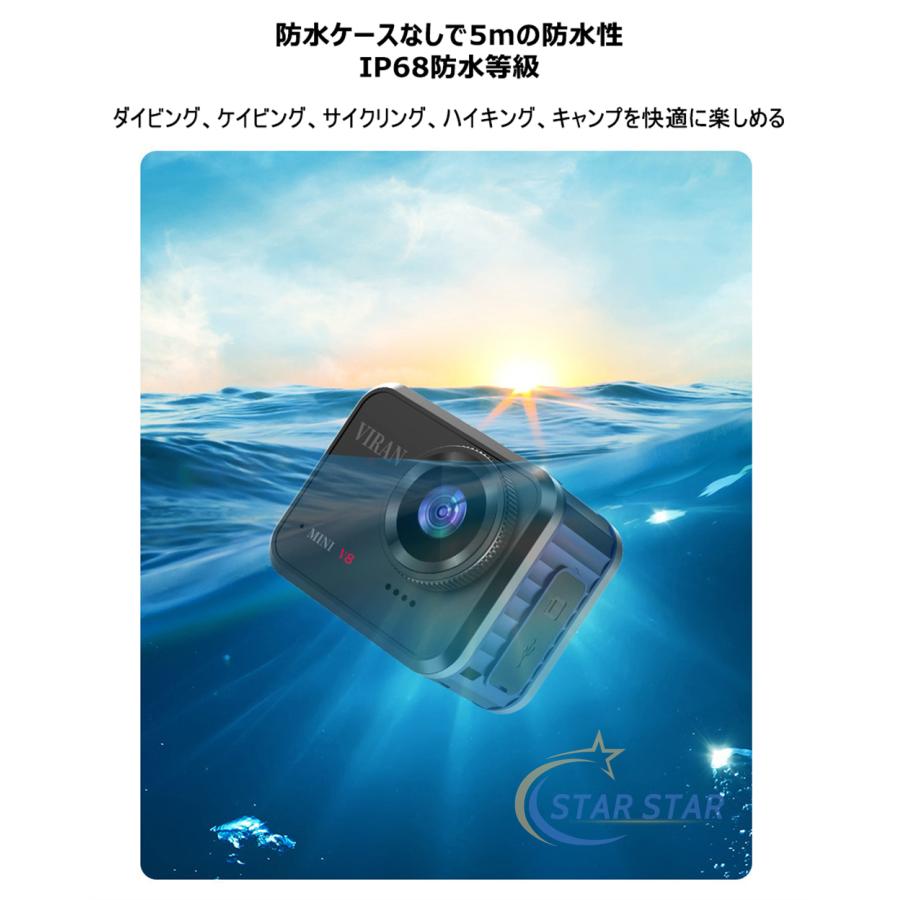アクションカメラ 4K アウトドア 広角 高画質 4000万画素 WiFi アクションカメラ 4K アウトドア 広角 高画質 4000万画素 WiFi