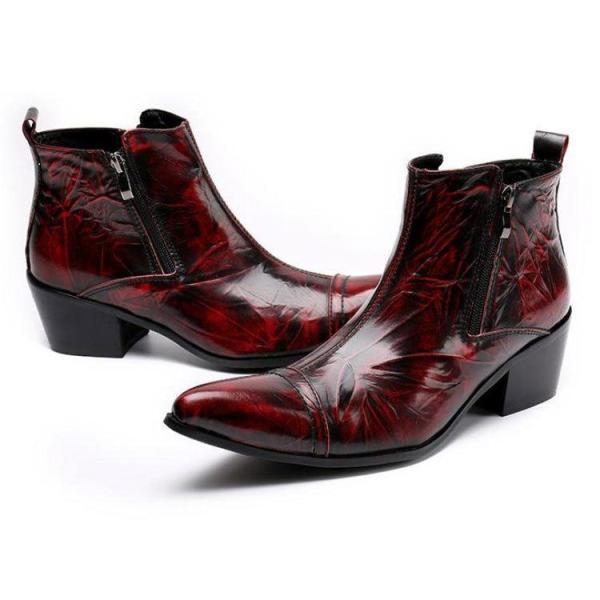 Broncoウエスタン 革靴 サイドジップ ショートブーツ アメカジ 26cm Broncoウエスタン 革靴 サイドジップ ショートブーツ アメカジ