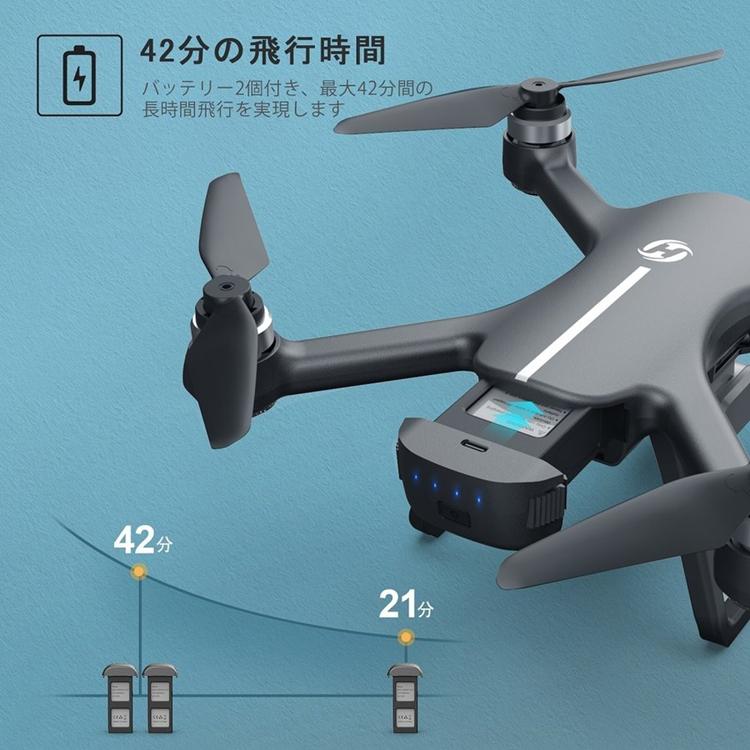 Holy Stone ドローン カメラ付き 4k GPS搭載 Sonyセンサー 広角130°HD
