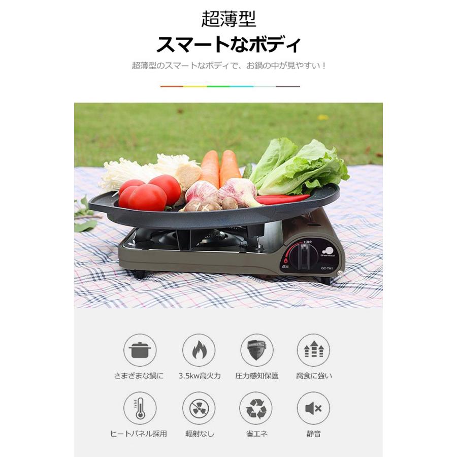 カセットコンロ ミニ 卓上コンロ 高火力 高耐久性 薄型 軽量 卓上 カセットコンロ キャンプ 防災 非常用 家庭用 アウトドア 1900 星商店 通販 Yahoo ショッピング