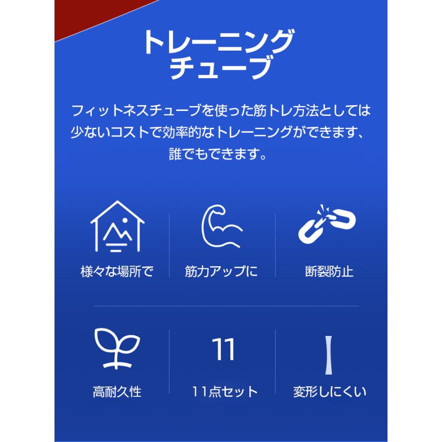 EZEE イージー　トレーニングチューブ　新品 トレーニングチューブ 5本セット エクササイズバンド 筋トレ チューブ