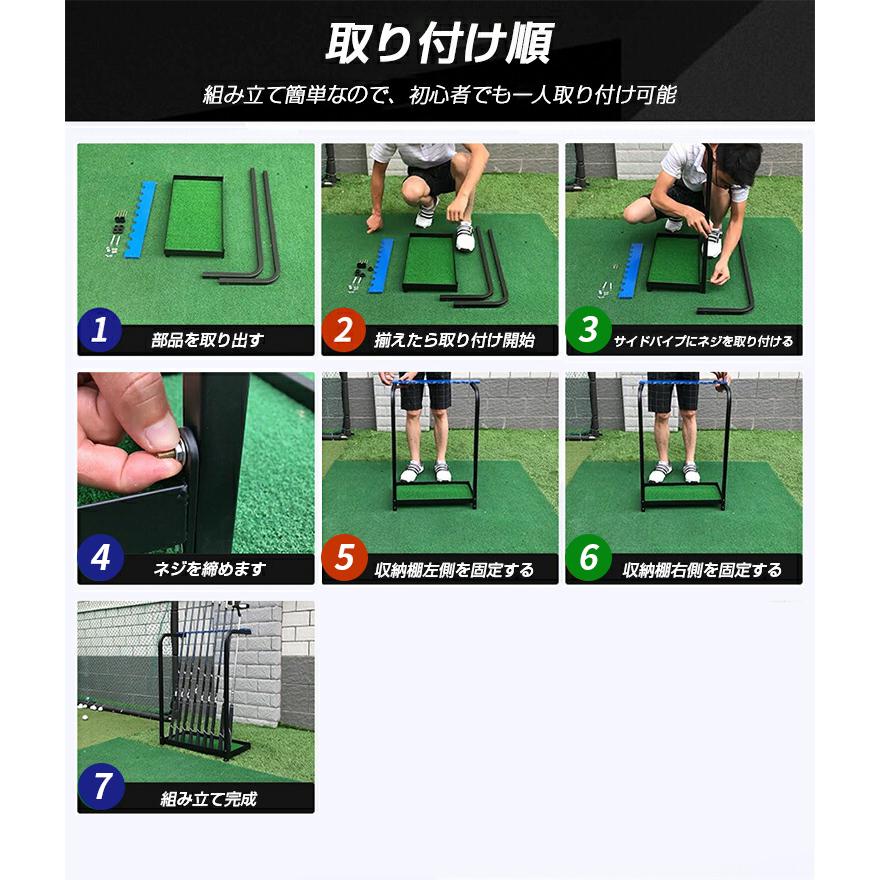 ゴルフクラブ スタンド 収納 9本収納 ゴルフクラブホルダー 練習用 大