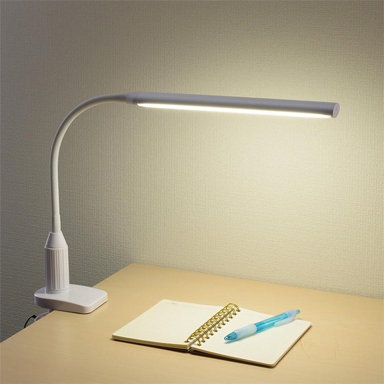 LEDデスクライト クランプ式 デスクスタンド クランプライト LED おしゃれ 電気スタンド 卓上 目に優しい 寝室 スタンドライト LED