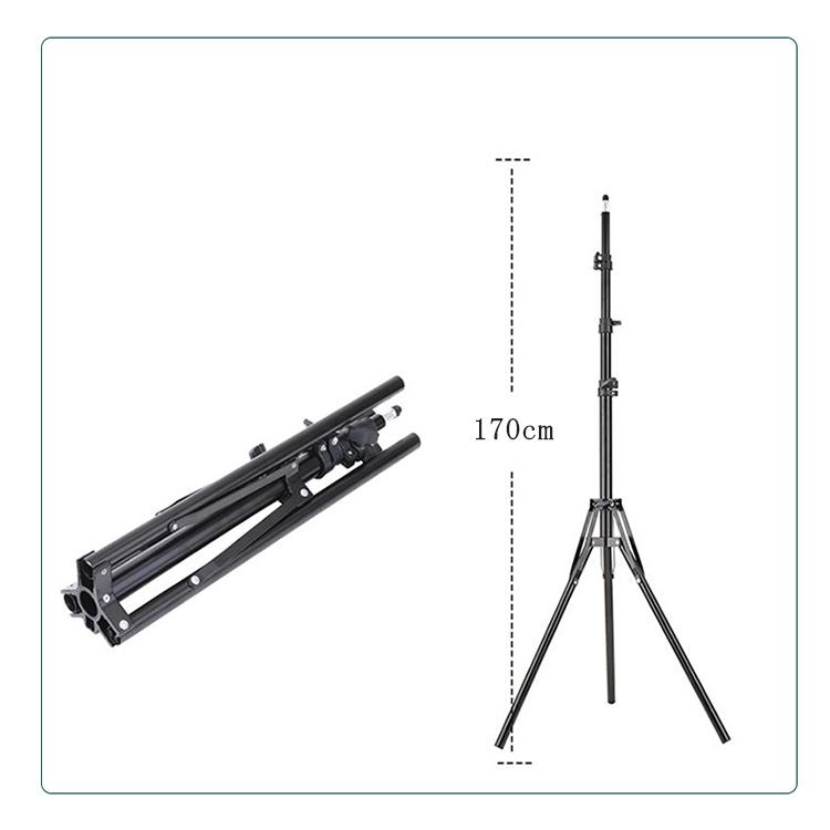 LEDリングライト 170cm スマホスタンド 三脚 調光 調色 自撮り スマホ スタンド 三脚 卓上 LED リモート ライト 撮影 美肌 26cm 3色 動画撮影 テレワーク | ブランド登録なし | 12