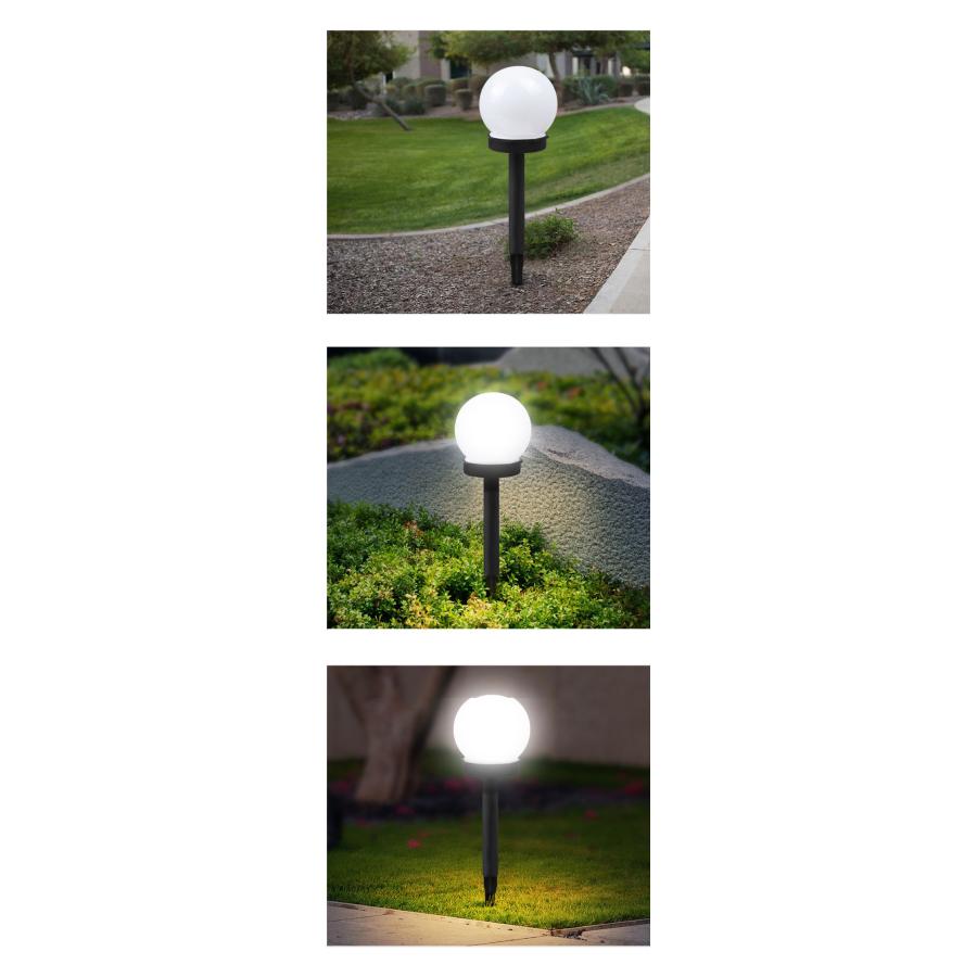 3個セット ソーラーライト 屋外 防水 明暗センサー LED おしゃれ