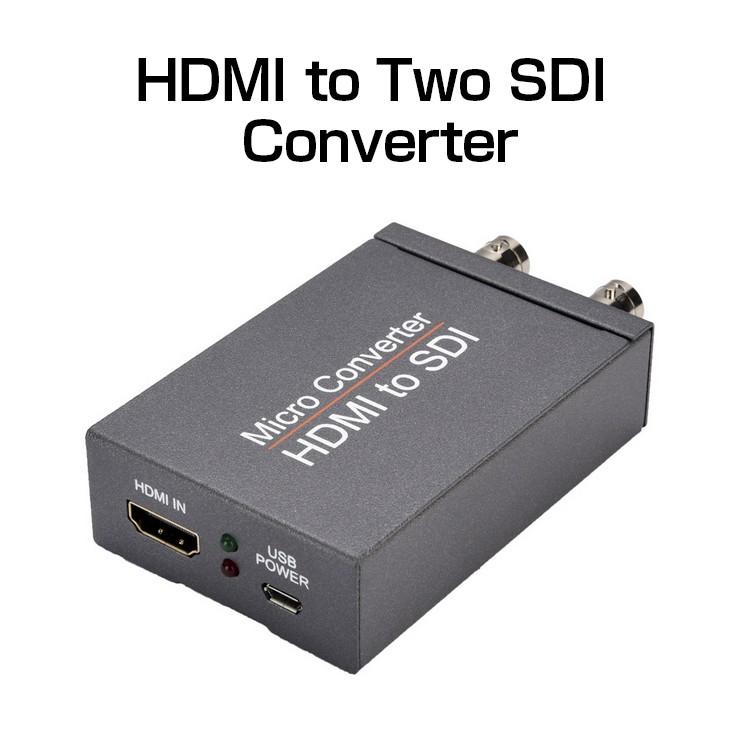 SDI - HDMIコンバーター 3G HDMIアダプ SDI2HD SDI - HDMIコンバーター 3G SDI - HDMIアダプタ SDIデイジーチェーン
