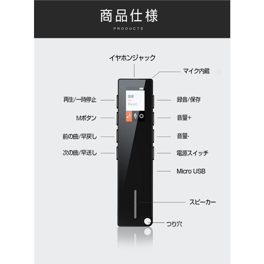 【新品】 ボイスレコーダー 小型 ICレコーダー 録音機 16GB 長時間録音 ボイスレコーダー 小型 薄型 磁石付き 長時間録音 ICレコーダー 高音質