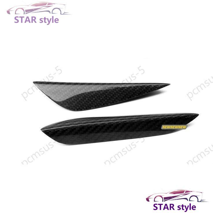 BENZ ベンツ CLS W218 後期 カーボン フロントスポイラーカナード バンパー カナード 6点セット