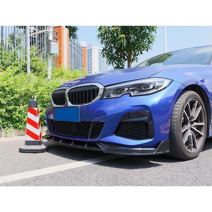 最大級の通販サイト BMW 3シリーズ G20 2019- 用フロント リップスポイラー タイプ カーボン