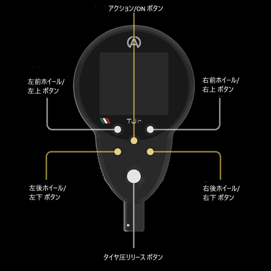 ALFANO エアゲージ タイヤコントロールJR タイヤ空気圧 計測 BAR ALFANO エアゲージ タイヤコントロールJR タイヤ空気圧 計測 BAR