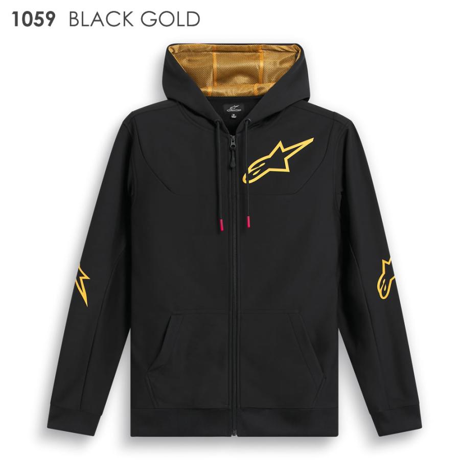 アルパインスターズ ジップアップパーカー SESSIONS V3 HOODIE アルパインスターズ ジップアップパーカー SESSIONS V3 HOODIE