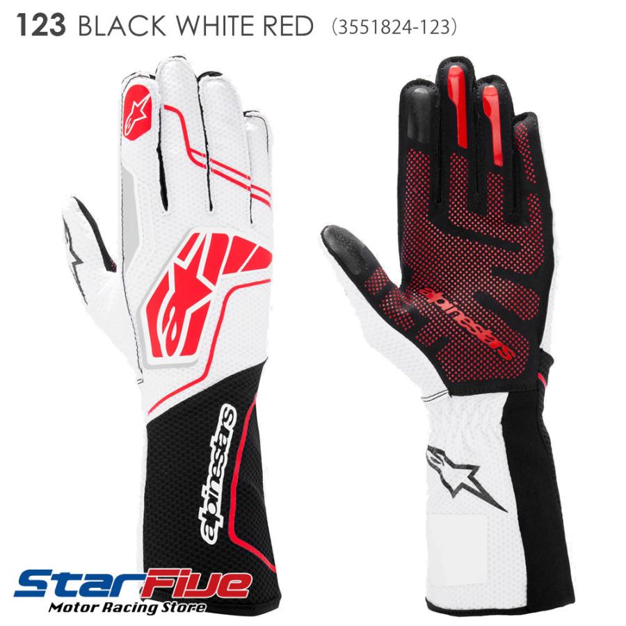 アルパインスターズ レーシンググローブ カート用 外縫い TECH-1 KX V4 FIA8877-2022公認 alpinestars 2024年モデル｜star5｜05