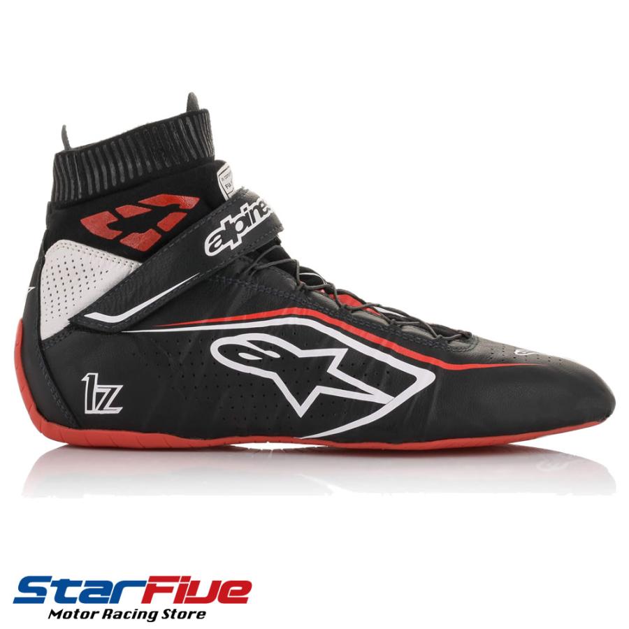 アルパインスターズ レーシングシューズ 4輪用 TECH1-Z v2 213 ホワイト/ブラック/レッド FIA8856-2018公認 alpinestars｜star5｜03