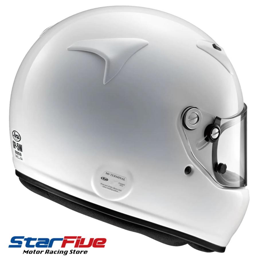 アライヘルメット GP5-W 4輪用 SNELL SA2020 FIA8859-2015規格公認 フルフェイス スネル ARAI HELMET｜star5｜03