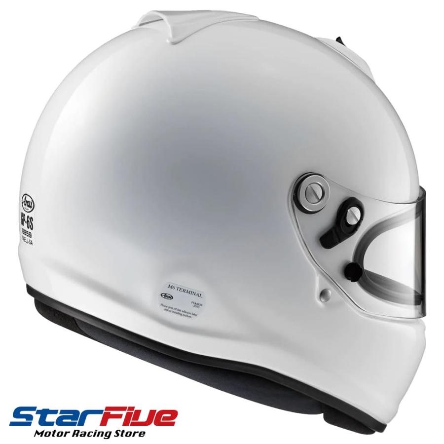 アライヘルメット GP-6S 4輪用 SNELL SA2020 FIA8859-2015規格公認 フルフェイス スネル ARAI HELMET｜star5｜03