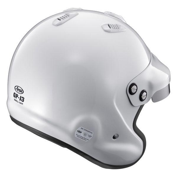 アライヘルメット GP-J3 4輪用オープンジェット SNELL SA2020 FIA8859-2015規格公認 ホワイト スネル ARAI HELMET｜star5｜02