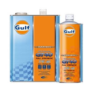 Gulf（ガルフ） エンジンオイル アローGT40 5W-40 1L 化学合成油 Gulf