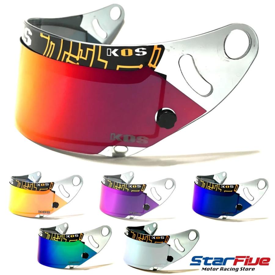Kos Iridiumミラーシールドフィルム アライヘルメット Gp Sk Ckシリーズ用 Kos Iridiumshield Star5 スターファイブ 通販 Yahoo ショッピング