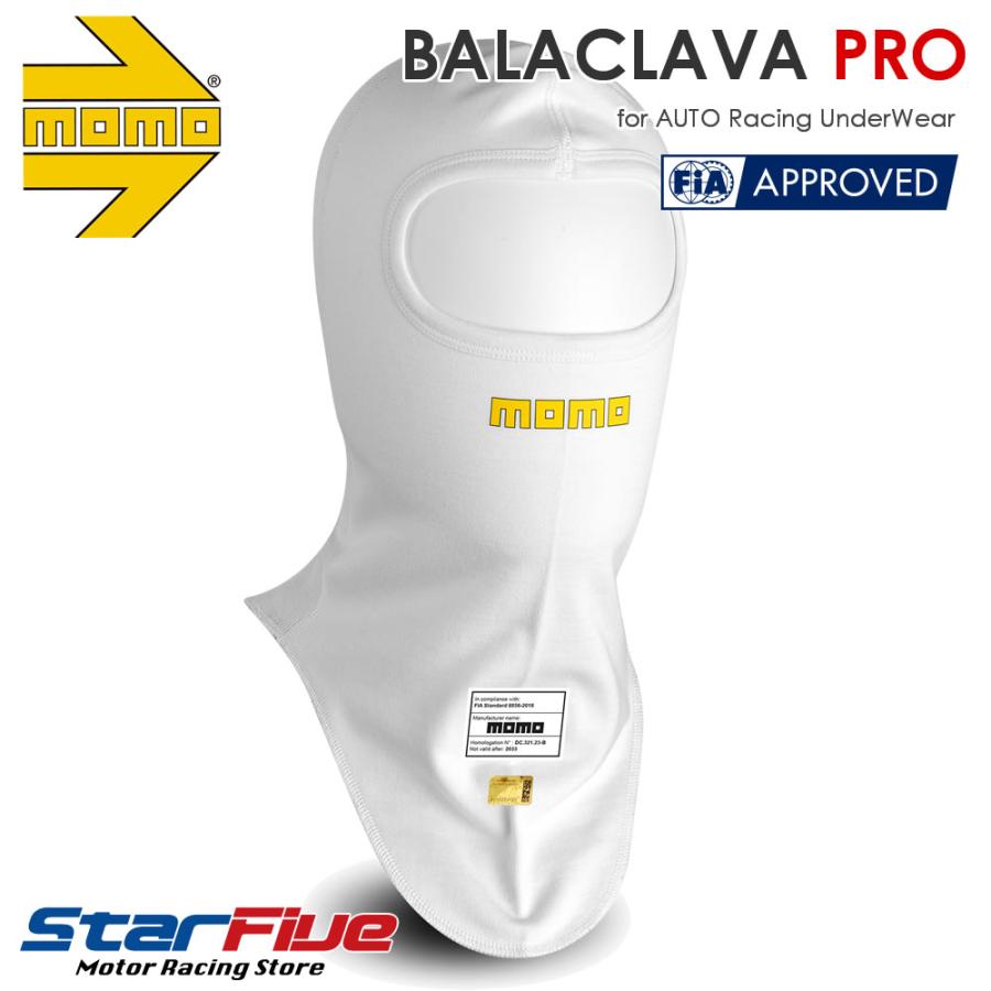 MOMO（モモ） フェイスマスク BALACLAVA PRO バラクラバプロ ホワイト