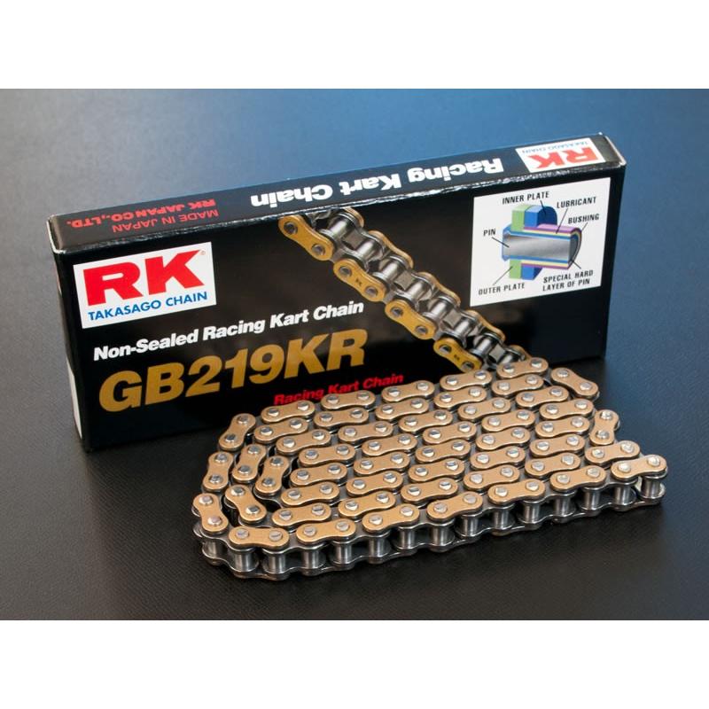 RK GB219KR チェーン レーシングカート用 : Star5 スターファイブ