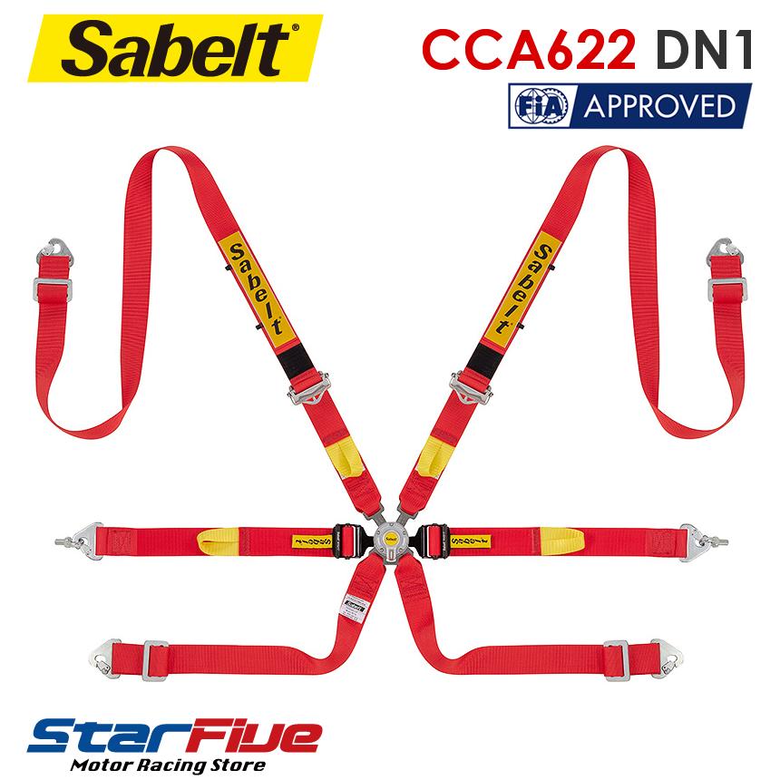 sabelt（サベルト） 6点式シートベルト CCA622DN1 ツーリングカー用