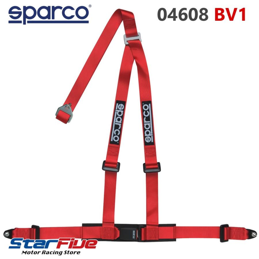 クリューベル 3点セット sparco スパルコ 3点式シートベルト 04608 BV1 ツーリングカー用