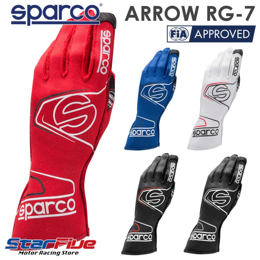 スパルコ レーシンググローブ 4輪用 ARROW RG-7 EVO アロー 外縫い